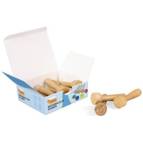 Moldeadores y accesorios SELLO DE MADERA PARA PLASTILINA JOVI BABY CAJA DE 12 62404271  642340846