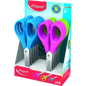 Tijeras escolares para zurdos TIJERAS ESCOLARES MAPED ESSENTIAL para ZURDOS 13 cm. EXPOSITOR de 10 62501942  642345385