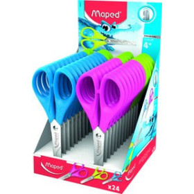 Tijeras escolares TIJERAS ESCOLARES MAPED ESSENTIALS PULSE 13 cm. EXPOSITOR de 24 62501950  642345821