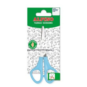 Tijeras escolares TIJERAS ESCOLARES  ALPINO 13 cm. para ZURDOS  BLISTER 62501938  642345196