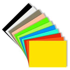 Cartulinas CARTULINA 50x65 cm IRIS 185g NEGRO PAQUETE de 125 62501075  412463857