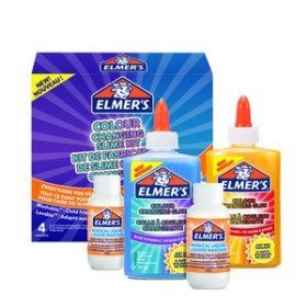 Juegos tradicionales JUEGO ELMER´S SLIME STARTER PACK KIT COMPLETO CAMBIACOLOR