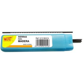 Marquetería PELOS de SIERRA MADERA 13 mm Nº 5 (1 gruesa = 144 uds.) 62404277  842352710