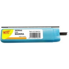 Marquetería PELOS de SIERRA MADERA 13 mm Nº 6 (1 gruesa = 144 uds.) 62502063  642517385