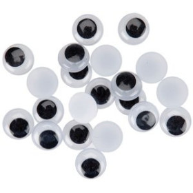 Ojos móviles OJOS MOVILES SMART REDONDOS 12 mm. NEGRO PACK de 40 62404111  812499859