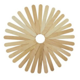 Palillos y pinzas de madera PALILLOS PLANOS FIXO KIDS MADERA NATURAL 15 cm. PACK de 50 62501582  612543855