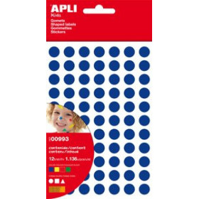 Gomets en bolsa GOMETS APLI  BOLSA 12h FIGURAS GEOM.PEQUEÑAS (CL.