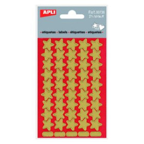 Gomets en bolsa GOMETS APLI BOLSA 2h ESTRELLA 5 puntas ORO (00736) 62303831  822318030