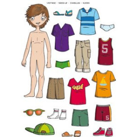 Gomets en bolsa GOMETS APLI  BOLSA 2h REMOVIBLE VESTIRSE NIÑO  35 uds. (13353) 62504238  612558918