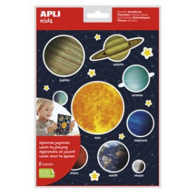 Gomets en bolsa GOMETS APLI BOLSA  2h REMOVIBLES SISTEMA SOLAR 40 uds. (15173) 62504222  612558197