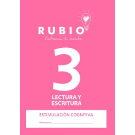 Cuadernos Rubio CUADERNO RUBIO A4 ESTIMULACION COGNITIVA LECTURA Nº 3 (Deterioro cognitivo moderado-grave) 62601905  642619774