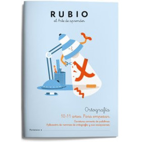 Cuadernos Rubio CUADERNO RUBIO A4 ORTOGRAFIA Nº5 - PARA EMPEZAR (10-11 años) 62601561  612652838