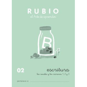 Cuadernos Rubio CUADERNO RUBIO A5 ESCRITURA Nº 02 (+4 años) 62601562  812652844