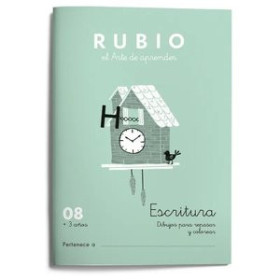 Cuadernos Rubio CUADERNO RUBIO A5 ESCRITURA Nº 08 (+3 años) 62601542  812652015