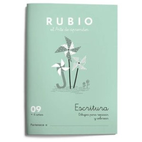 Cuadernos Rubio CUADERNO RUBIO A5 ESCRITURA Nº 09 (+4 años) 62601558  812652744