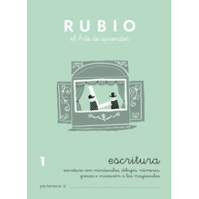 Cuadernos Rubio CUADERNO RUBIO A5 ESCRITURA Nº 1 (+5 años) 62601555  812652710