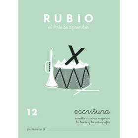 Cuadernos Rubio CUADERNO RUBIO A5 ESCRITURA Nº 12 (+10 años) 62601554  812652682