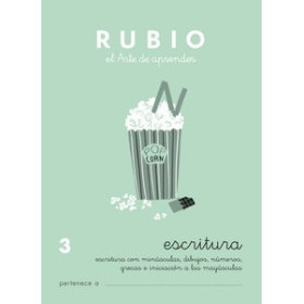 Cuadernos Rubio CUADERNO RUBIO A5 ESCRITURA Nº 3 (+6 años) 62601504  512650657