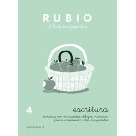 Cuadernos Rubio CUADERNO RUBIO A5 ESCRITURA Nº 4 (+6 años) 62601495  512650067