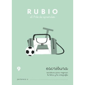 Cuadernos Rubio CUADERNO RUBIO A5 ESCRITURA Nº 9 (+8 años) 62601513  612650838