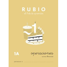 Cuadernos Rubio CUADERNO RUBIO A5 OPERACIONES y PROBLEMAS Nº 1A - SUMAS LLEVANDO (+6 años) 62601497  612650218