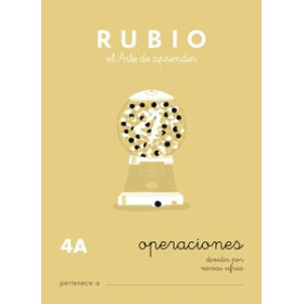 Cuadernos Rubio CUADERNO RUBIO A5 OPERACIONES y PROBLEMAS Nº 4A - DIVISIONES POR VARIAS CIFRAS (+9 años) 62601528  512651657