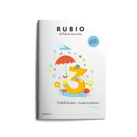Cuadernos Rubio CUADERNO RUBIO A4 HABILIDADES MATEMATICAS (+3 años) 62601523  812651332