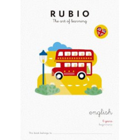 Cuadernos Rubio CUADERNO RUBIO A4 in ENGLISH BEGINNERS 6 (5-6 años) 62601520  612651196