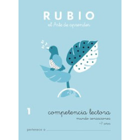 Cuadernos Rubio CUADERNO RUBIO A5 COMPETENCIA LECTORA Nº 1 - MUNDO SENSACIONES (+7 años) 62601044  612606665