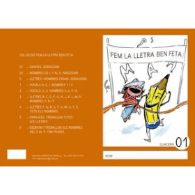 Cuadernos Rebost (catalán) CUADERNO REBOST (CAT.) FEM LA LLETRA BEN FETA "MAJUSCULAS" Nº 01 62003535  442051854