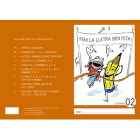 Cuadernos Rebost (catalán) CUADERNO REBOST (CAT.) FEM LA LLETRA BEN FETA "MAJUSCULAS" Nº 02 62003531  442051747