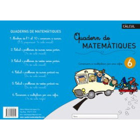 Cuadernos Rebost (catalán) CUADERNO REBOST (CAT.) MATEMATIQUES Nº 6 62601998  842630720