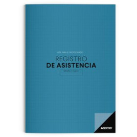 Útiles para el profesorado CUADERNO PROFESOR ADDITIO REGISTRO DE ASISTENCIA 195x285 62003486  442048747