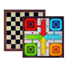 Juegos tradicionales TABLERO PARCHIS 4 AJEDREZ DE 40 Cmts 62601943  642625773