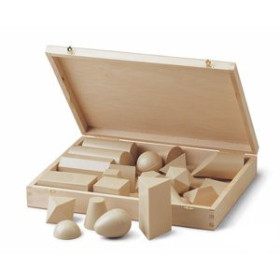 Juegos educativos JUEGO DIDACTICO ESTUCHE CUERPOS GEOMETRICOS DE PLASTICO 25 UNIDADES 62601942  842625744