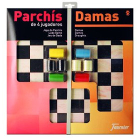 Juegos tradicionales JUEGO PARCHIS DAMAS 40 CTM C/ACCESOR 62504076  612534280