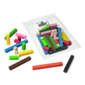 Regletas REGLAS REGLETAS MADERA BOLSA 63 PIEZA 62504081  412534857