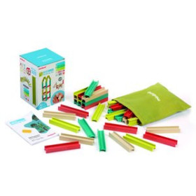 Juegos educativos JUEGO EDUCATIVO MINILAND DE CONSTRUCCION ECO BEAMS BUILDING SET (2-6 AÑOS) 62504080  612534855