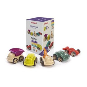 Juegos educativos JUEGO MINILAND COCHES DE JUGUETE ECO MINIMOBIL 12 CM 5 PZ (+18 MESES) 62501047  SLA-BLEY-0007