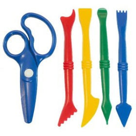 Juegos educativos JUEGO MINILAND SET DE 5 ACCESORIOS PARA PASTA BLANDA 14cm 62504067  412533633