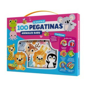 Juegos educativos JUEGO IMAGILAND MALETIN 100 PEGATINAS ANIMALES BABY 62601092  612611232
