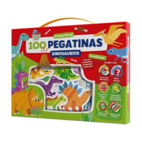 Juegos educativos JUEGO IMAGILAND MALETIN 100 PEGATINAS DINOSAURIOS 62601097  612611640