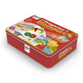 Juegos educativos JUEGO IMAGILAND KIT PROYECTOR DINOSAURIOS CAJA METALICA 62601098  812611744