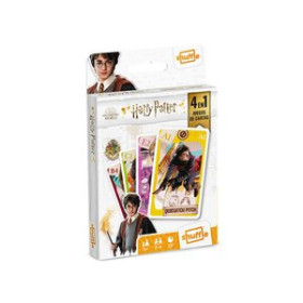 Juegos tradicionales JUEGO CARTAMUNDI SHUFFLE FUN 4 IN 1 HARRY POTTER 62601712  812681513