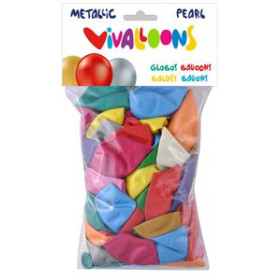 Globos GLOBO VIVALLOONS METALIZADO SURTIDOS BOLSA DE 100 62601761  622622196