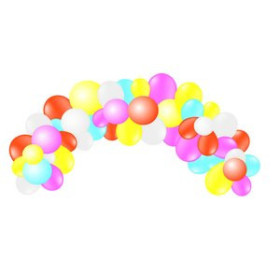 Faroles y guirnaldas de papel GUIRNALDA VIVALLOONS COLORES PASTEL FASHION 62401406  312409139