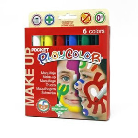 Maquillaje MAQUILLAJE PLAYCOLOR MAKE UP BASIC POCKET de  5 g CAJA de 6 UNIDADES SURTIDO 62601319  612625197