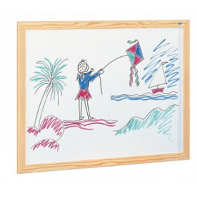 Pizarras blancas PIZARRA BLANCA FAIBO ESTRATIFICADA MARCO FIBRA 87x127cm 62504036  612529524