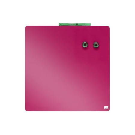 Pizarras blancas PIZARRA HOGAR MAGNETICA NOBO 36x36 cm ROSA 62504046  812529710