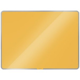 Pizarras de cristal PIZARRA CRISTAL MAGNETICA LEITZ COSY 80x60 CM AMARILLO 62504003  612527280
